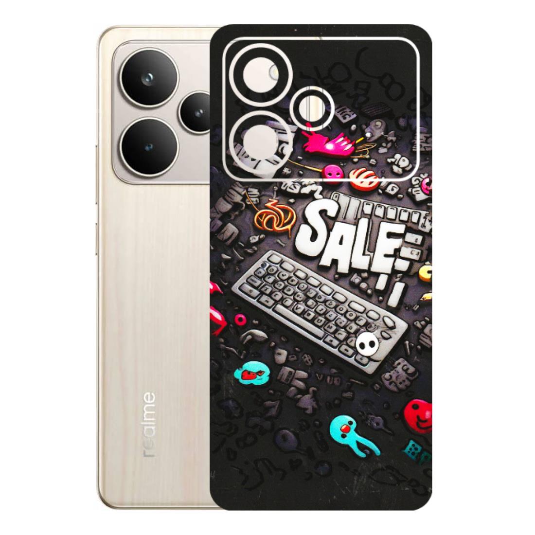 Realme Phone Skins (All Models) - Gadgets Sale - 3D Embossed Finish (L-50) Realme P4 5G