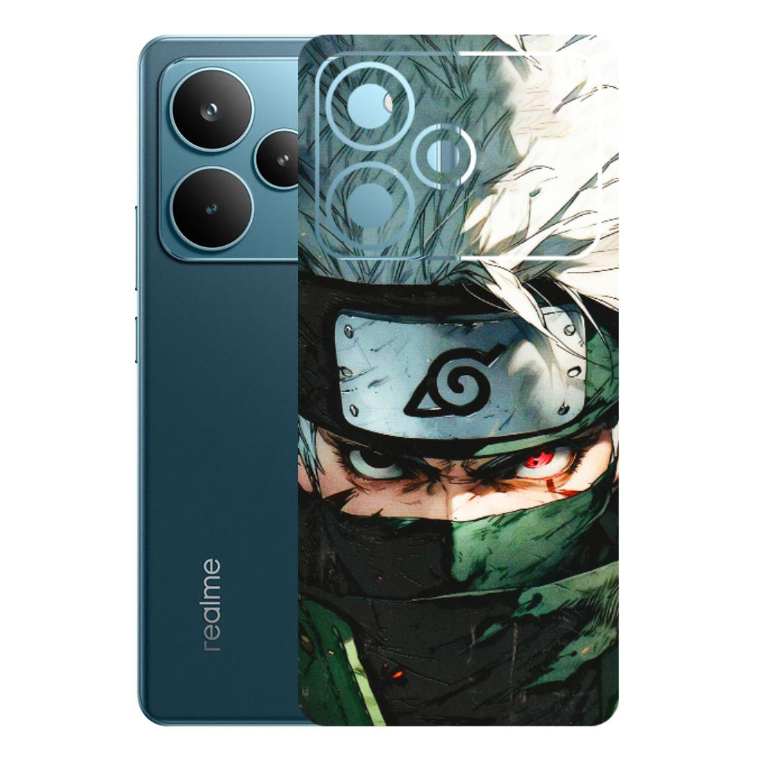 Realme Phone Skins (All Models) - Kakashi Red Eye Focus - 3D Embossed Finish (L-227) Realme P4 Pro 5G