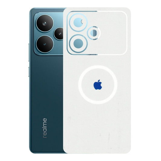 Realme Phone Skins (All Models) - iPhone Magsafe Logo - 3D Embossed Finish (L-320) Realme P4 Pro 5G