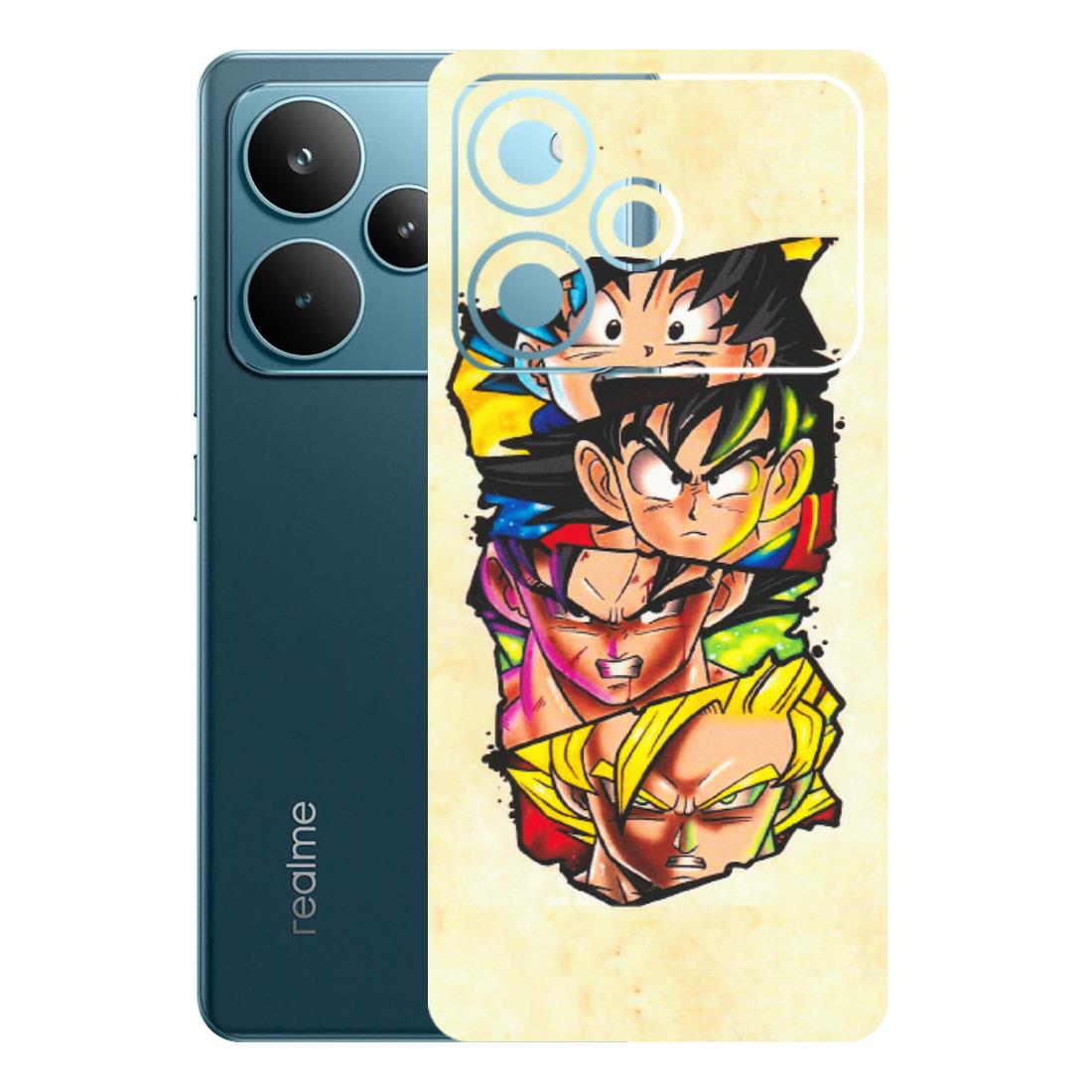 Realme Phone Skins (All Models) - Angry Multi Anime - Matte Finish (M-113) Realme P4 Pro 5G
