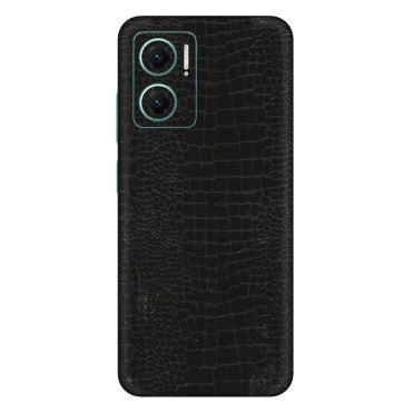 Xiaomi Redmi Phone Skins (All Models) - Snake Leather Black - 3D Embossed Finish (L-107) Mi 10 5G