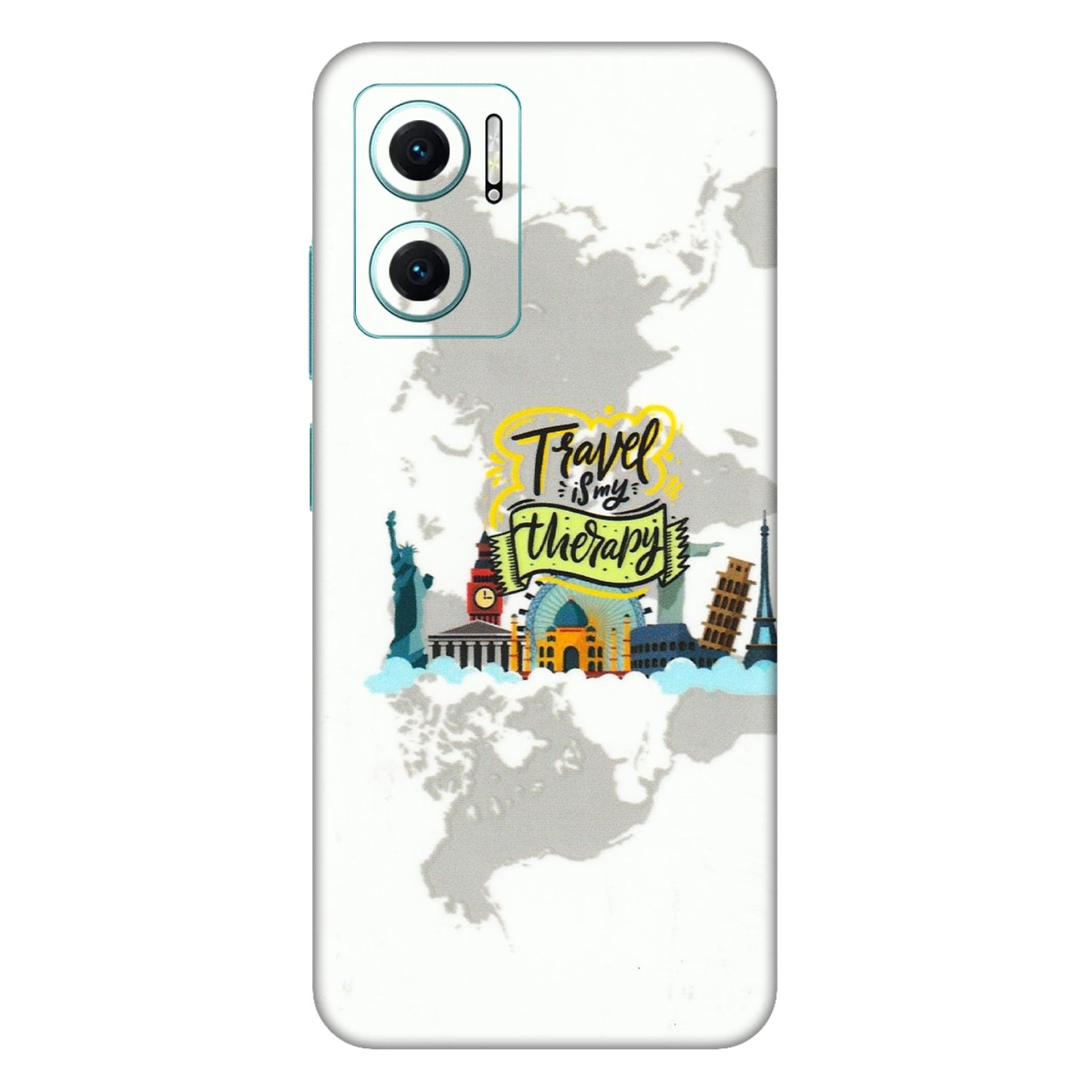 Xiaomi Redmi Phone Skins (All Models) - Travel Therapy - 3D Embossed Finish (L-199) Mi 10 5G