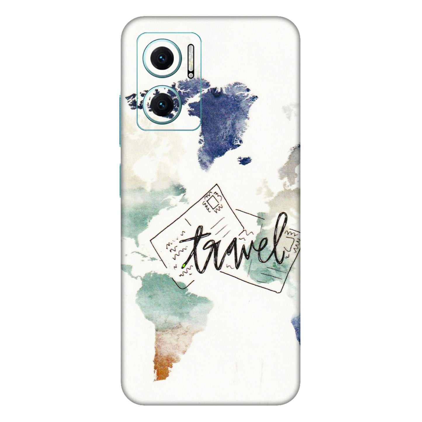 Xiaomi Redmi Phone Skins (All Models) - Travel The World - 3D Embossed Finish (L-232) Mi 10 5G