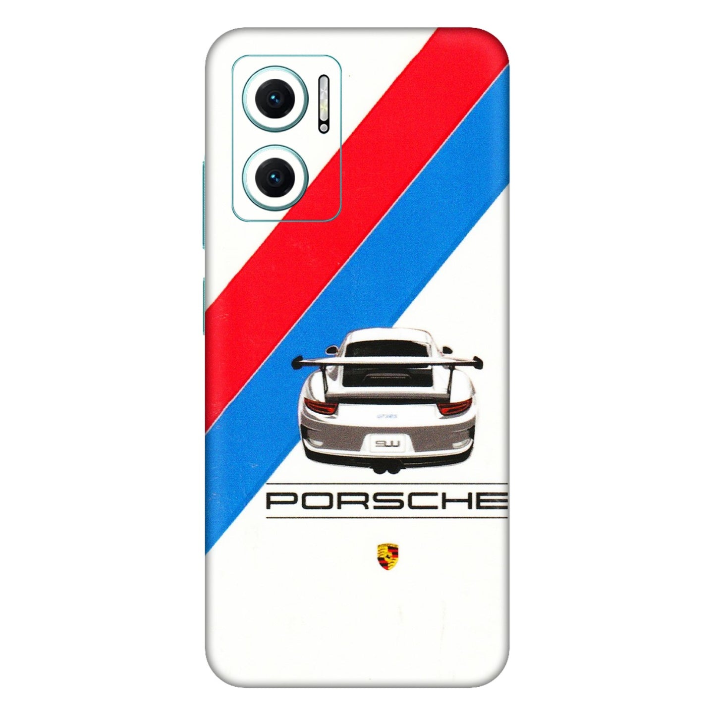 Xiaomi Redmi Phone Skins (All Models) - Porche Car Sober Logo - 3D Embossed Finish (L-248) Mi 10 5G