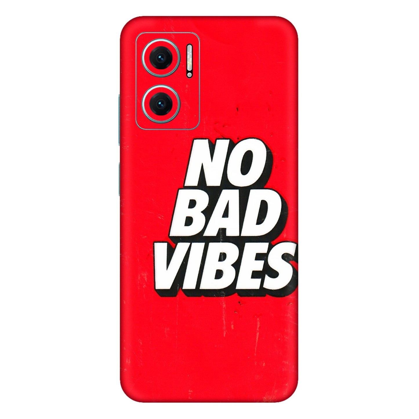 Xiaomi Redmi Phone Skins (All Models) - No Bad Vibes - 3D Embossed Finish (L-280) Mi 10 5G