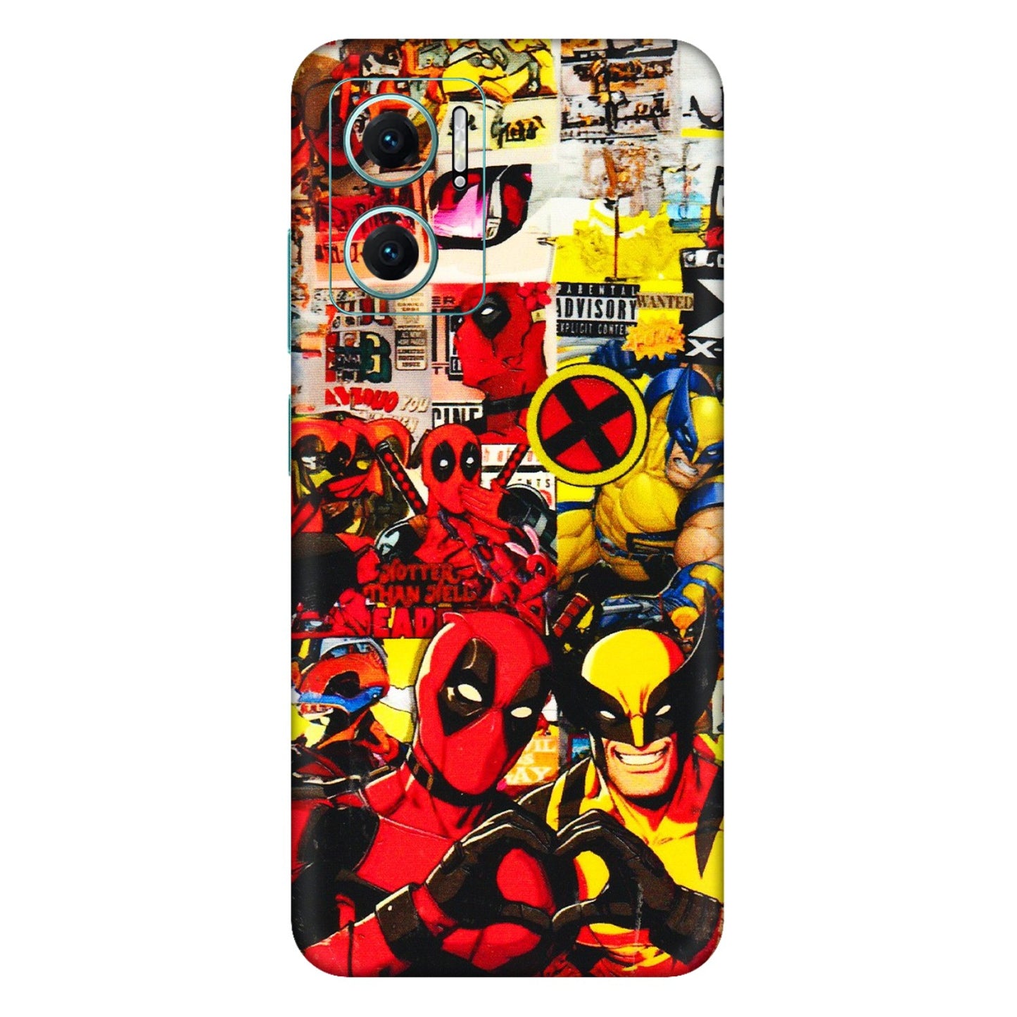 Xiaomi Redmi Phone Skins (All Models) - Spidy Wolverine - 3D Embossed Finish (L-310) Mi 10 5G