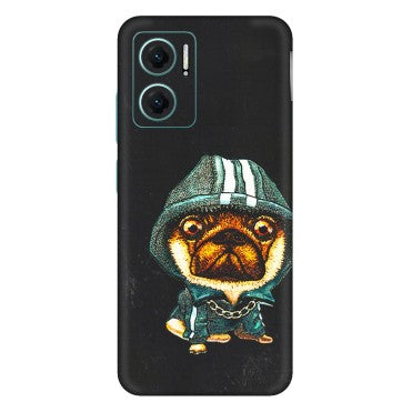 Xiaomi Redmi Phone Skins (All Models) - Puppy N Hoodie - 3D Embossed Finish (L-90) Mi 10 5G