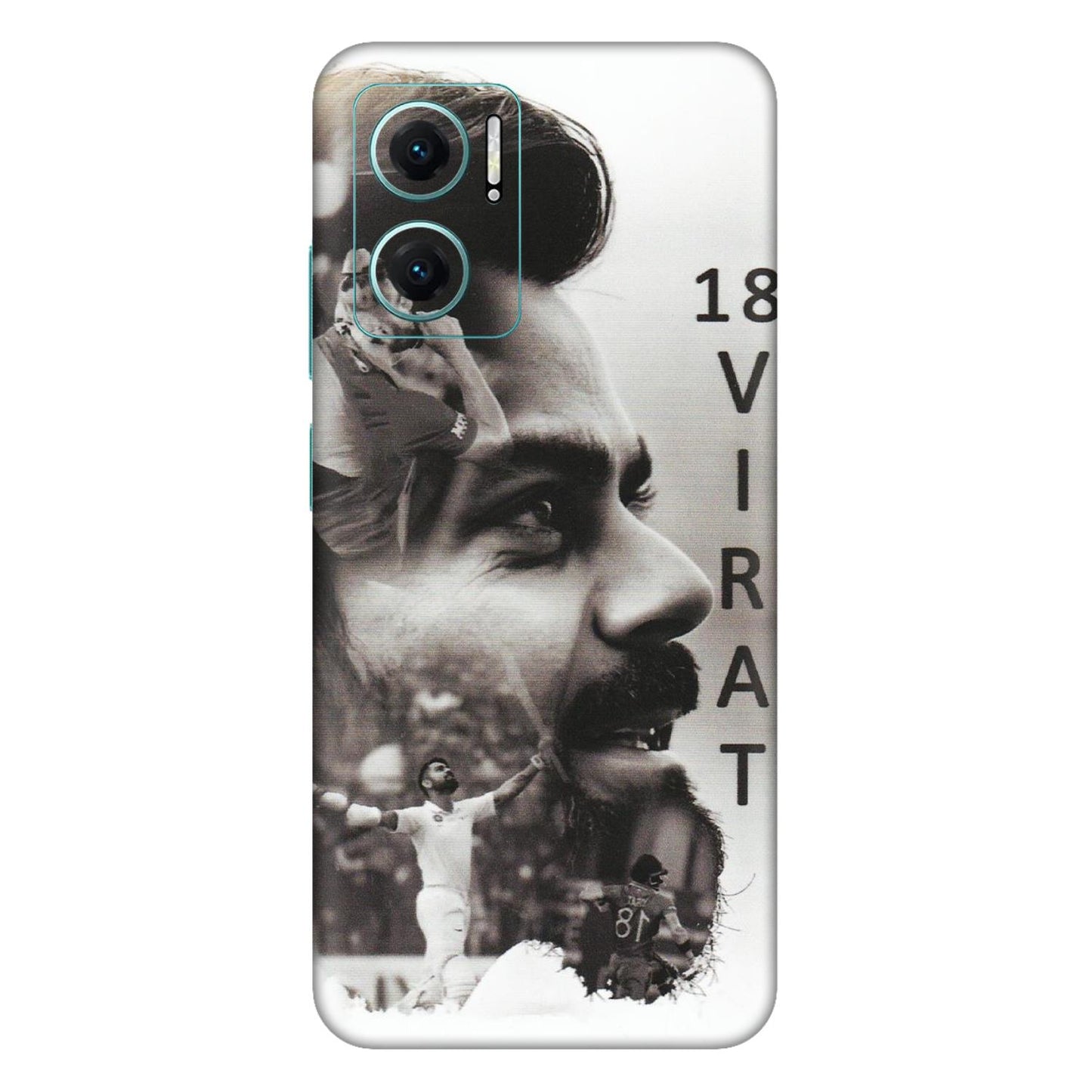 Xiaomi Redmi Phone Skins (All Models) - Virat Kohli Cricketer - Matte Finish (M-163) Mi 10 5G