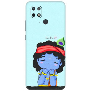 Xiaomi Redmi Phone Skins (All Models) - Radhe Radhe Cute Toon - 3D Embossed Finish (L-05) Redmi 10