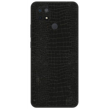 Xiaomi Redmi Phone Skins (All Models) - Snake Leather Black - 3D Embossed Finish (L-107) Redmi 10