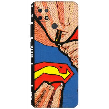 Xiaomi Redmi Phone Skins (All Models) - Superman Sutta - 3D Embossed Finish (L-130) Redmi 10