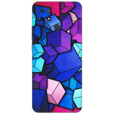 Xiaomi Redmi Phone Skins (All Models) - Cube Doodle - 3D Embossed Finish (L-141) Redmi 10