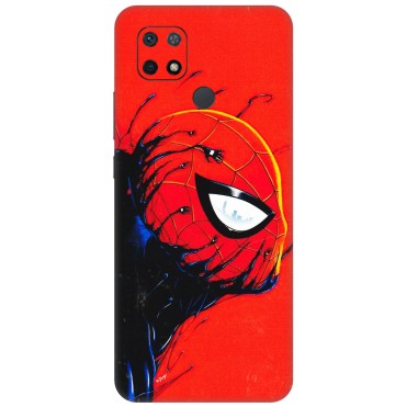 Xiaomi Redmi Phone Skins (All Models) - Spiderman Face Venom - 3D Embossed Finish (L-165) Redmi 10