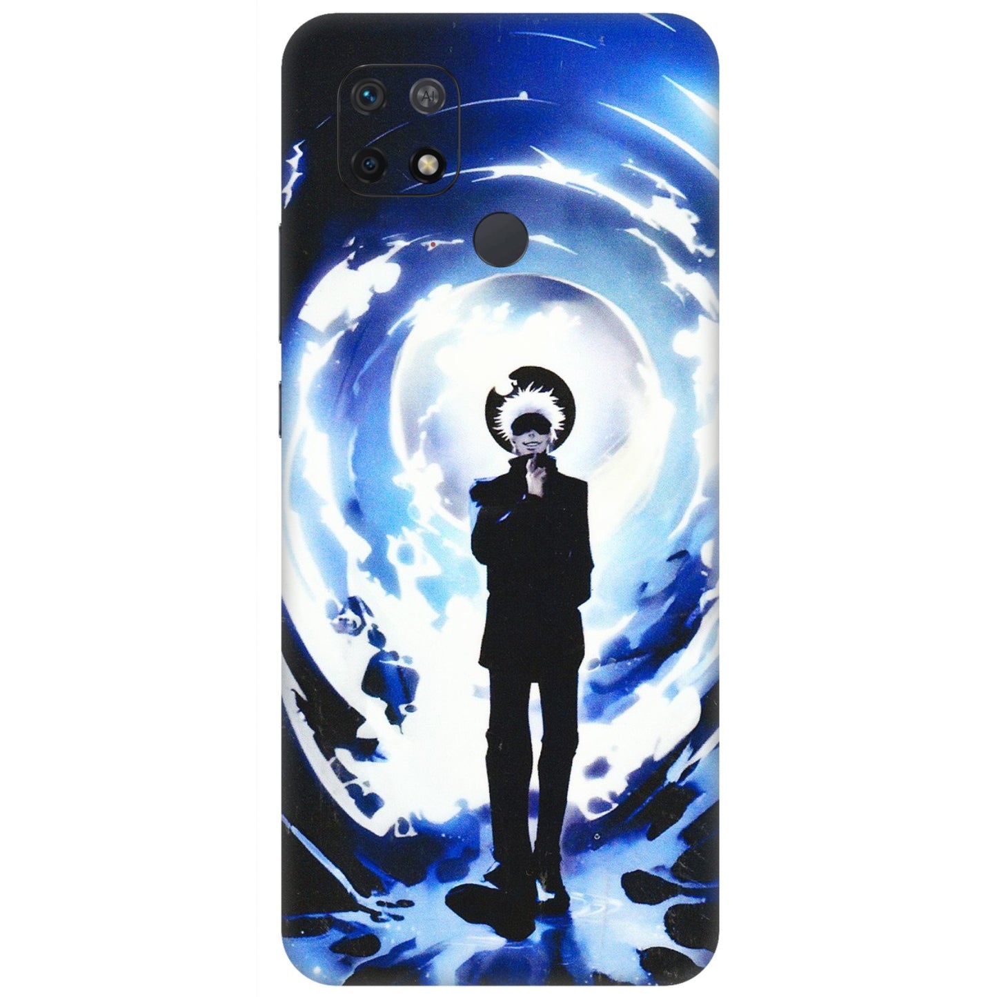 Xiaomi Redmi Phone Skins (All Models) - Satoru Gojo Dark Blue - 3D Embossed Finish (L-235) Redmi 10