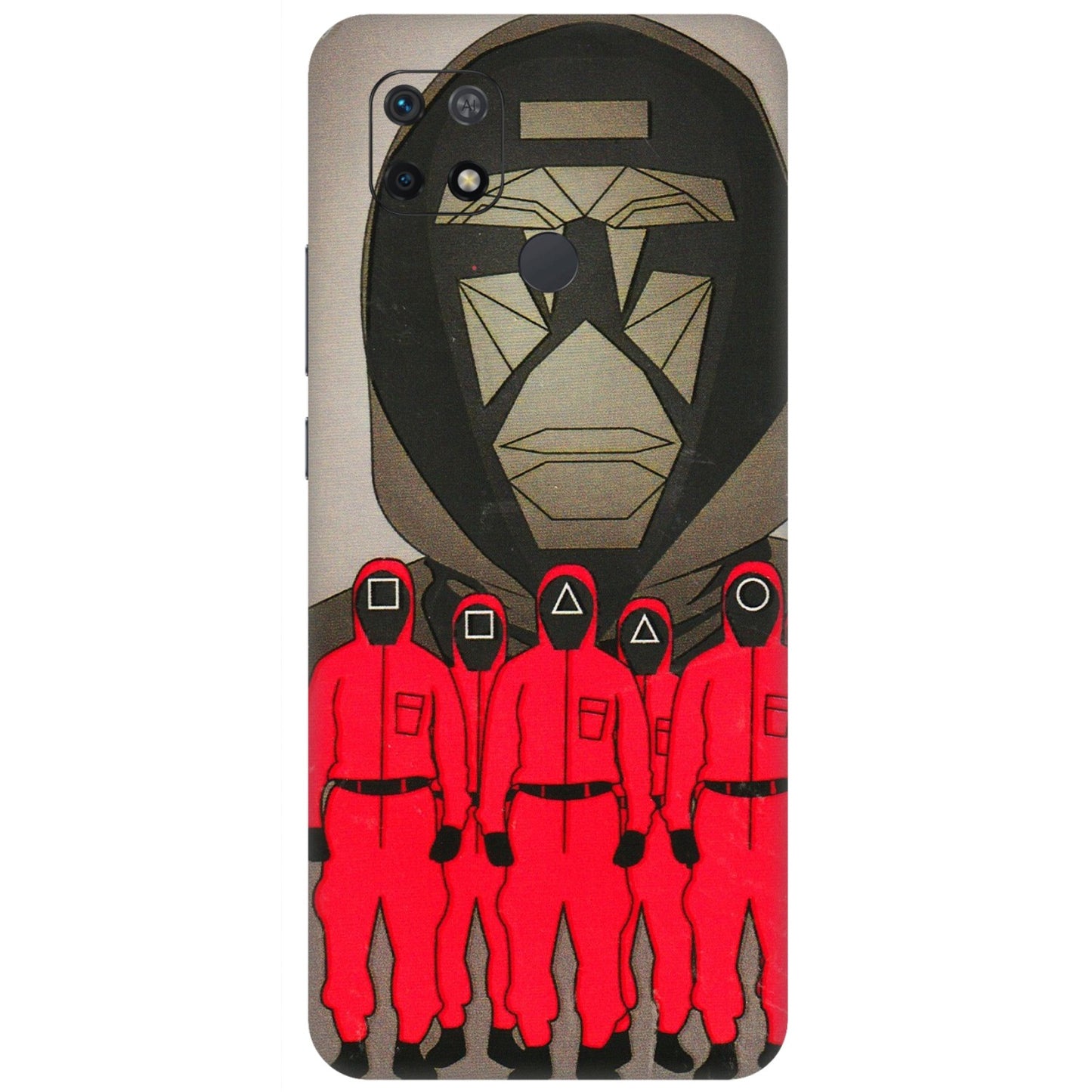 Xiaomi Redmi Phone Skins (All Models) - Squid Game Hero - 3D Embossed Finish (L-245) Redmi 10
