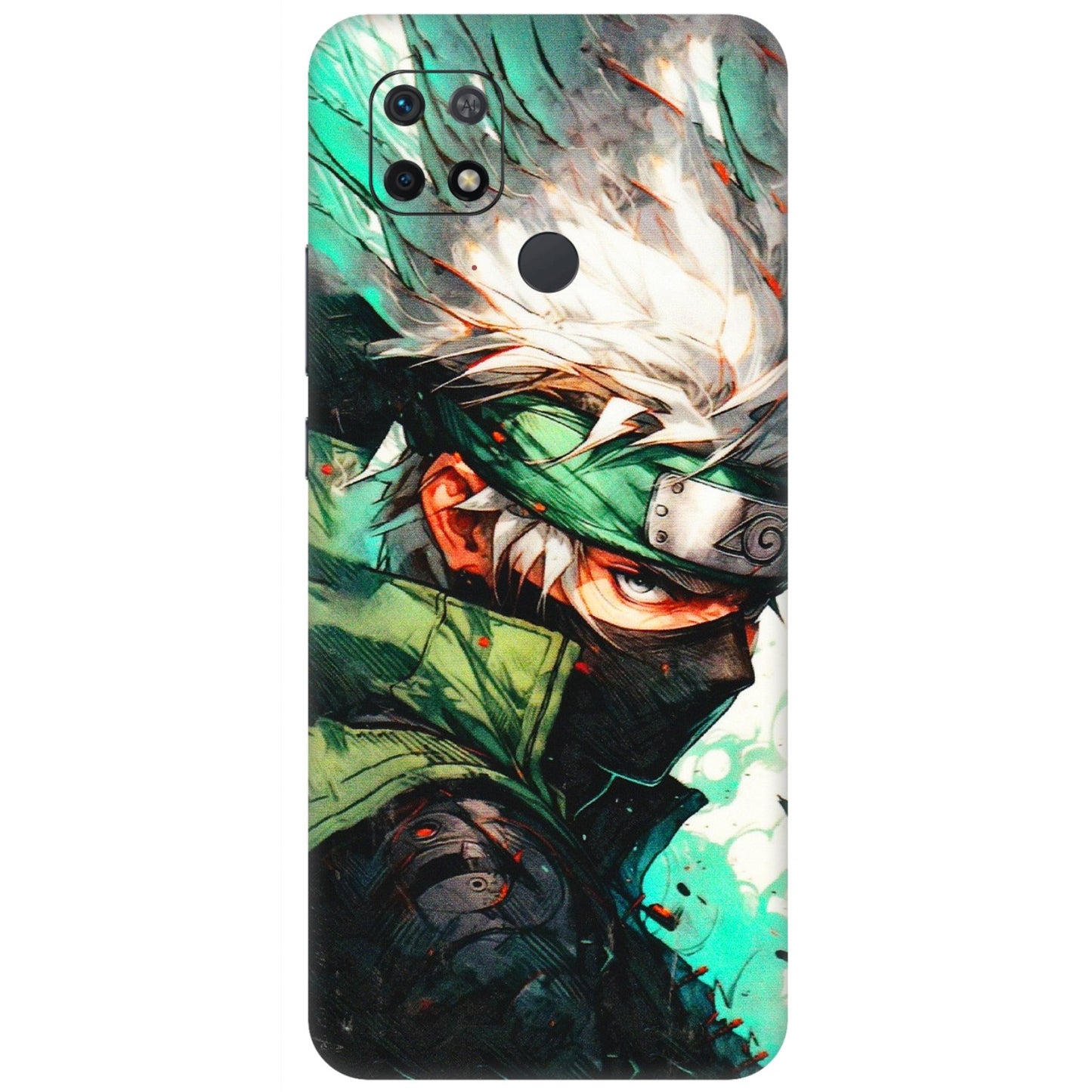Xiaomi Redmi Phone Skins (All Models) - Kakashi Side Profile - 3D Embossed Finish (L-249) Redmi 10