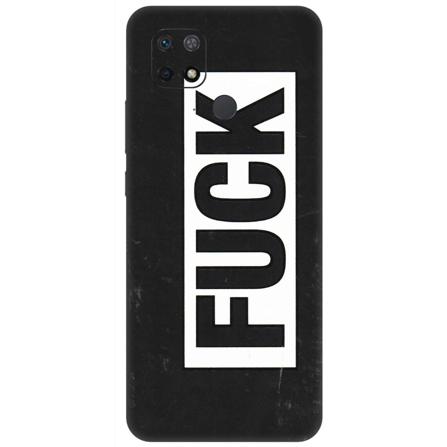Xiaomi Redmi Phone Skins (All Models) - The F Word - 3D Embossed Finish (L-255) Redmi 10