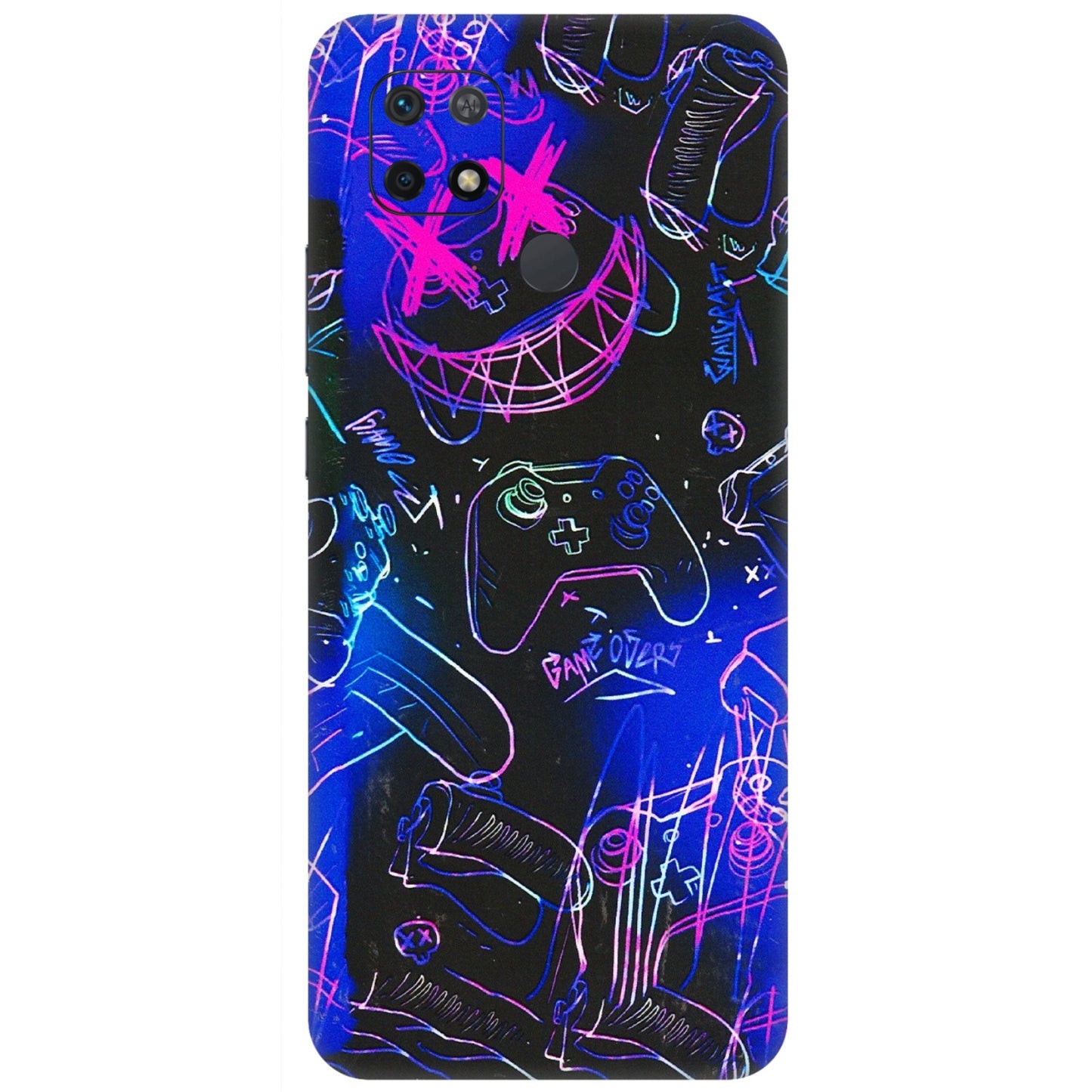 Xiaomi Redmi Phone Skins (All Models) - Gamers Paradise - 3D Embossed Finish (L-258) Redmi 10