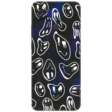 Xiaomi Redmi Phone Skins (All Models) - Distorted Smileys - 3D Embossed Finish (L-92) Redmi 10