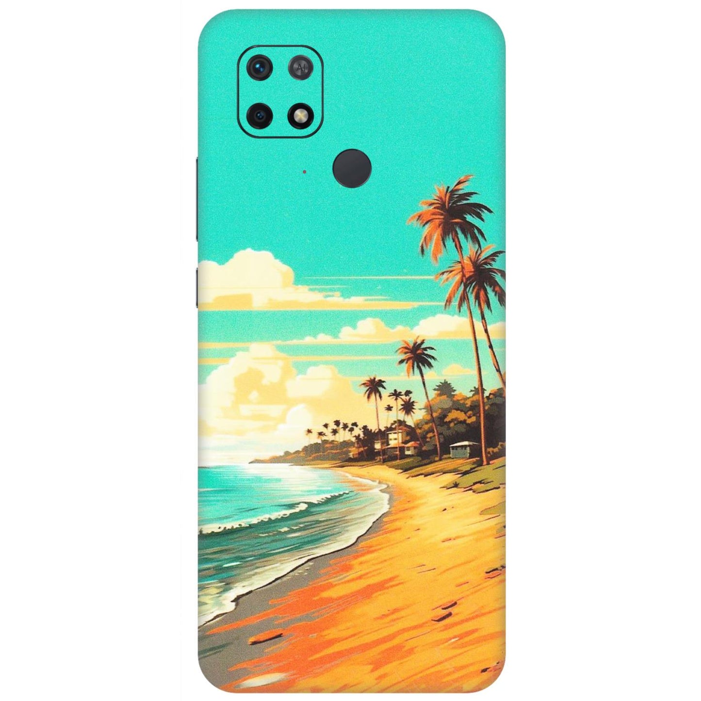 Xiaomi Redmi Phone Skins (All Models) - Miami Beach - Matte Finish (M-136) Redmi 10