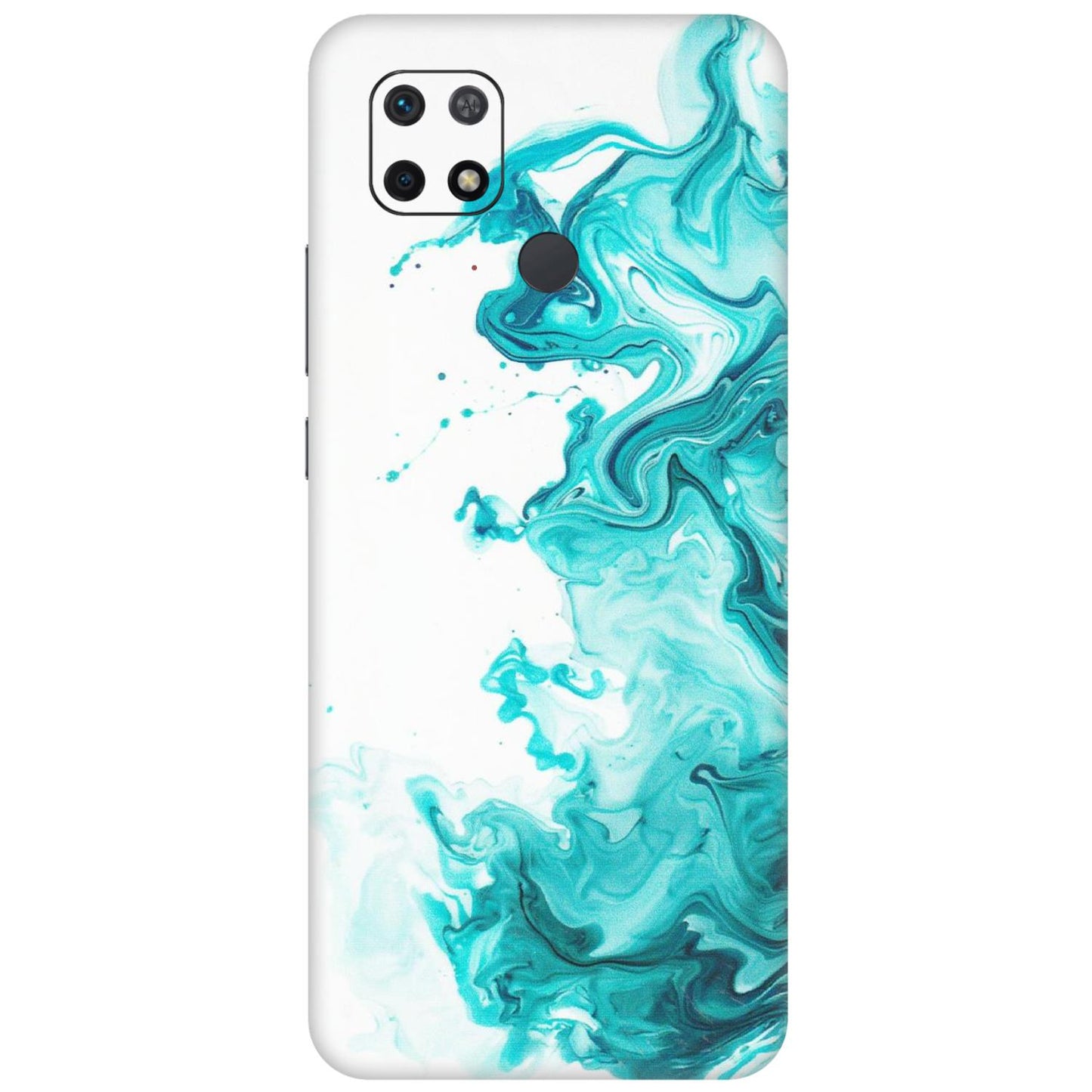Xiaomi Redmi Phone Skins (All Models) - Sky Blue Abstract Colour - Matte Finish (M-146) Redmi 10