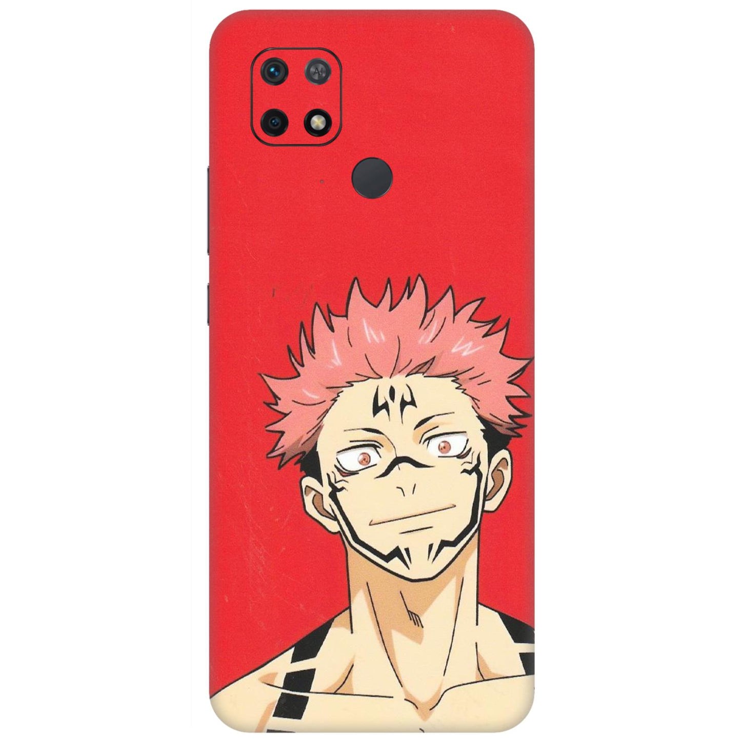 Xiaomi Redmi Phone Skins (All Models) - Ryomen Sukuna Fun Anime - Matte Finish (M-153) Redmi 10
