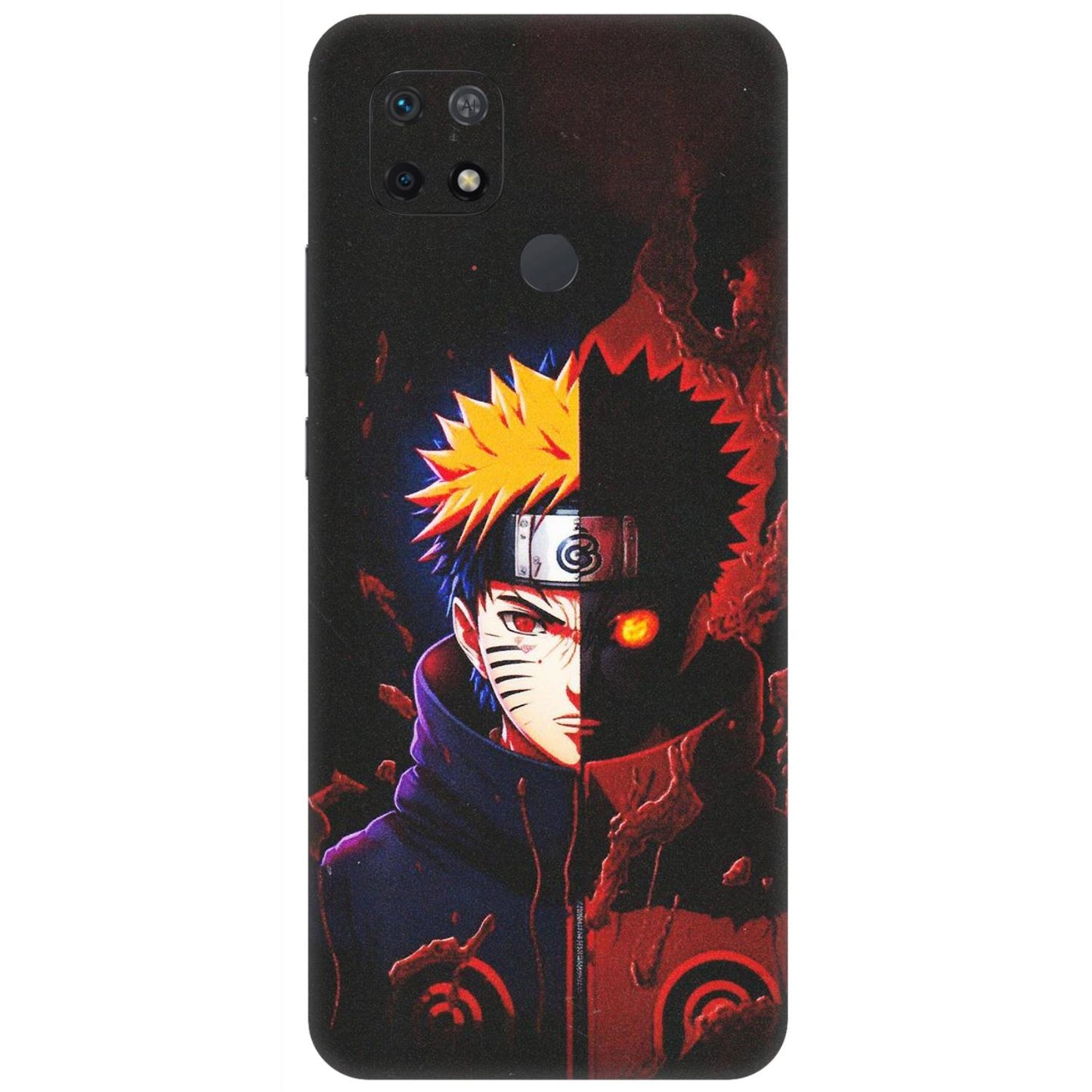 Xiaomi Redmi Phone Skins (All Models) - Naruto X Evil - Matte Finish (M-70) Redmi 10