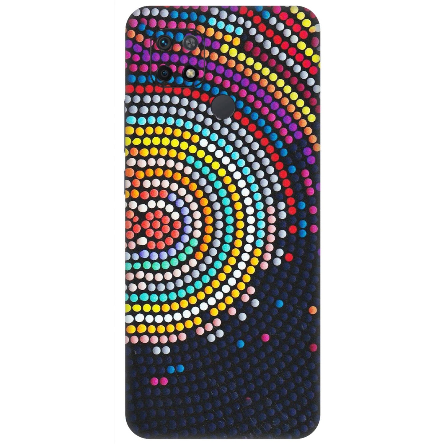 Xiaomi Redmi Phone Skins (All Models) - Rainbow Dot Mandala - Matte Finish (M-97) Redmi 10