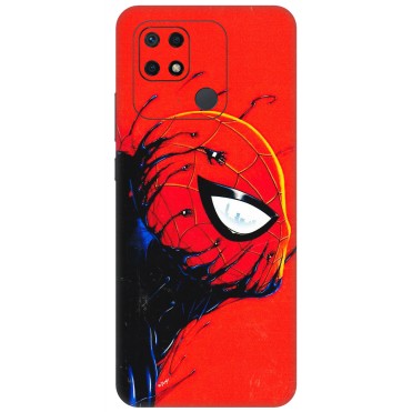 Xiaomi Redmi Phone Skins (All Models) - Spiderman Face Venom - 3D Embossed Finish (L-165) Redmi 10 Power