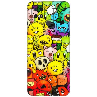 Xiaomi Redmi Phone Skins (All Models) - Angry Funkies - 3D Embossed Finish (L-169) Redmi 10 Power