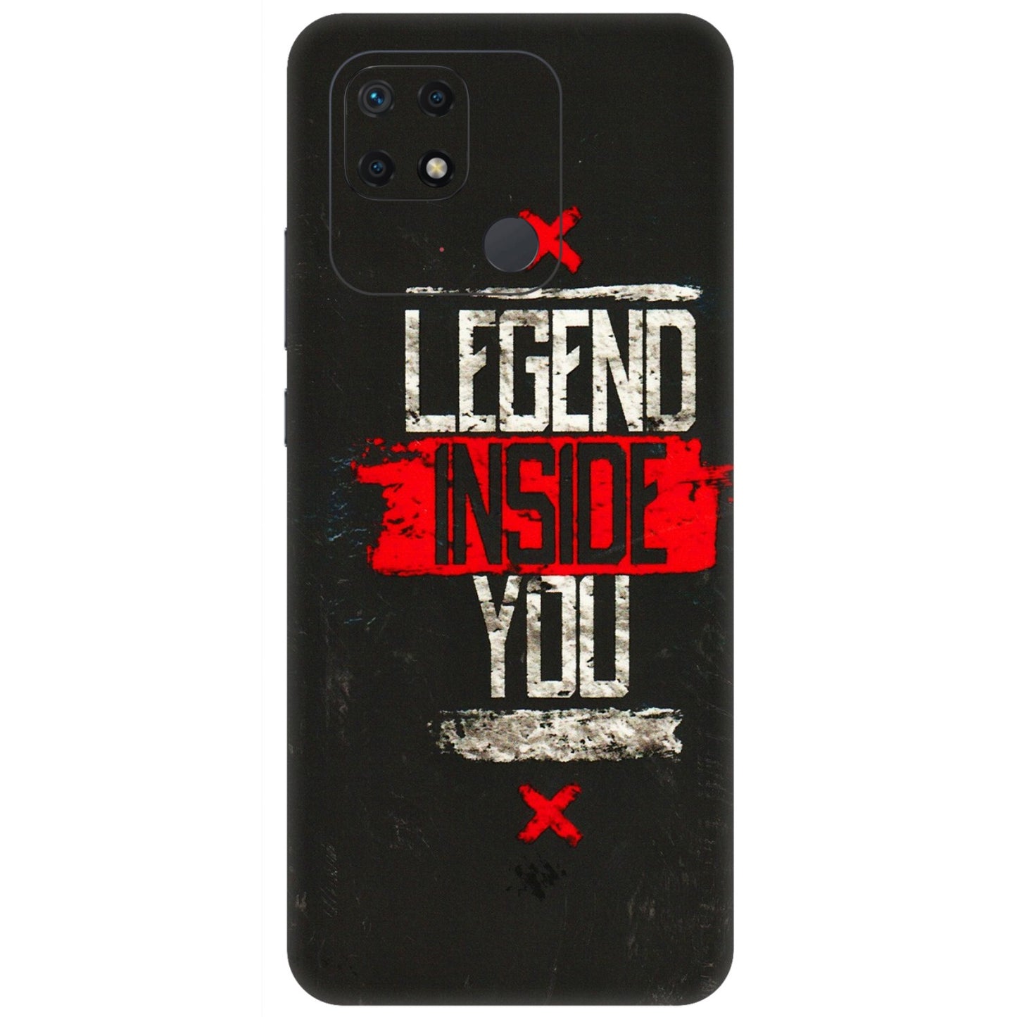 Xiaomi Redmi Phone Skins (All Models) - Legend Inside You - 3D Embossed Finish (L-186) Redmi 10 Power