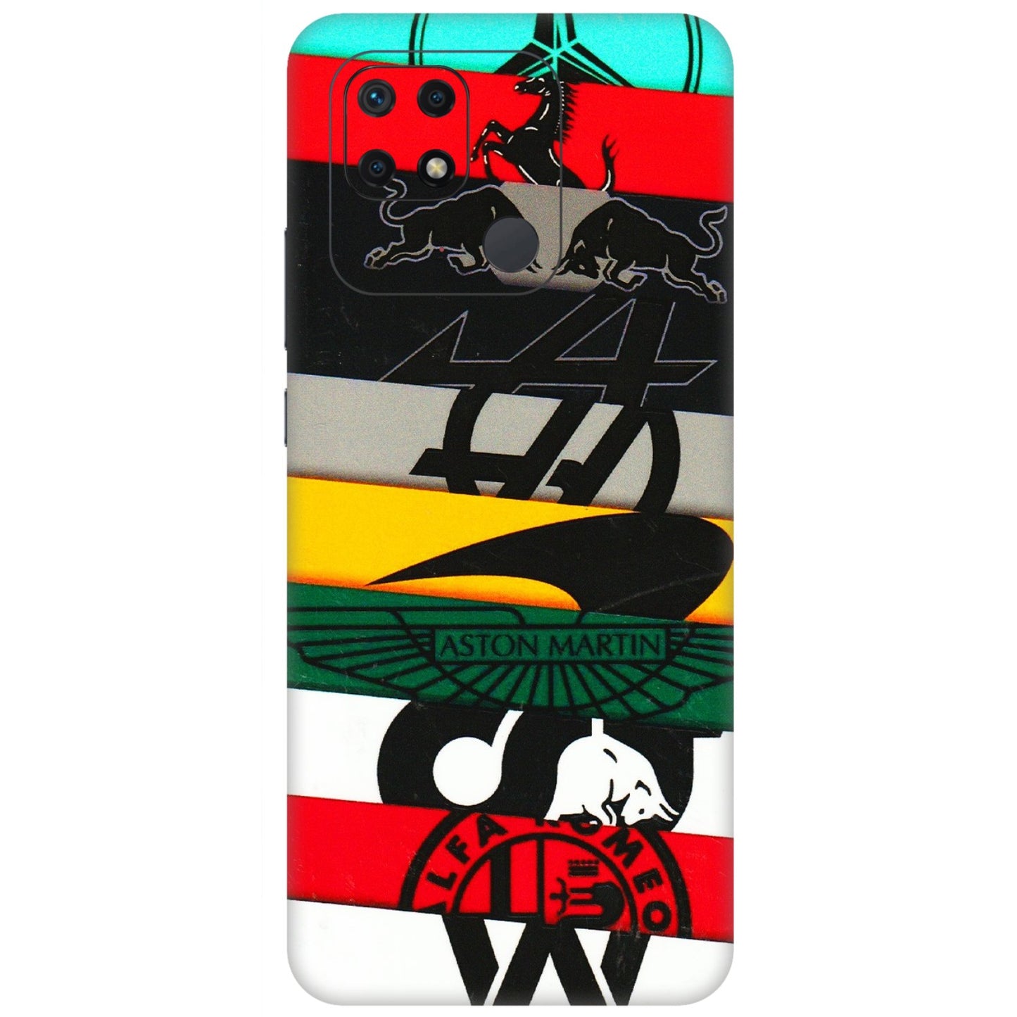 Xiaomi Redmi Phone Skins (All Models) - Multi Designer Brands - 3D Embossed Finish (L-187) Redmi 10 Power