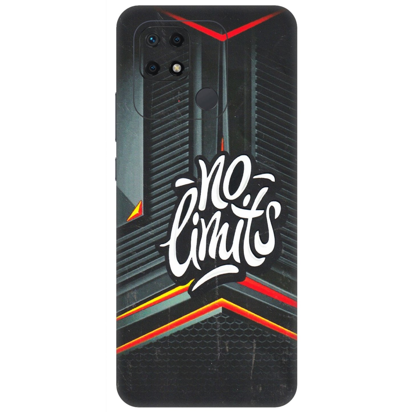 Xiaomi Redmi Phone Skins (All Models) - No Limits - 3D Embossed Finish (L-286) Redmi 10 Power