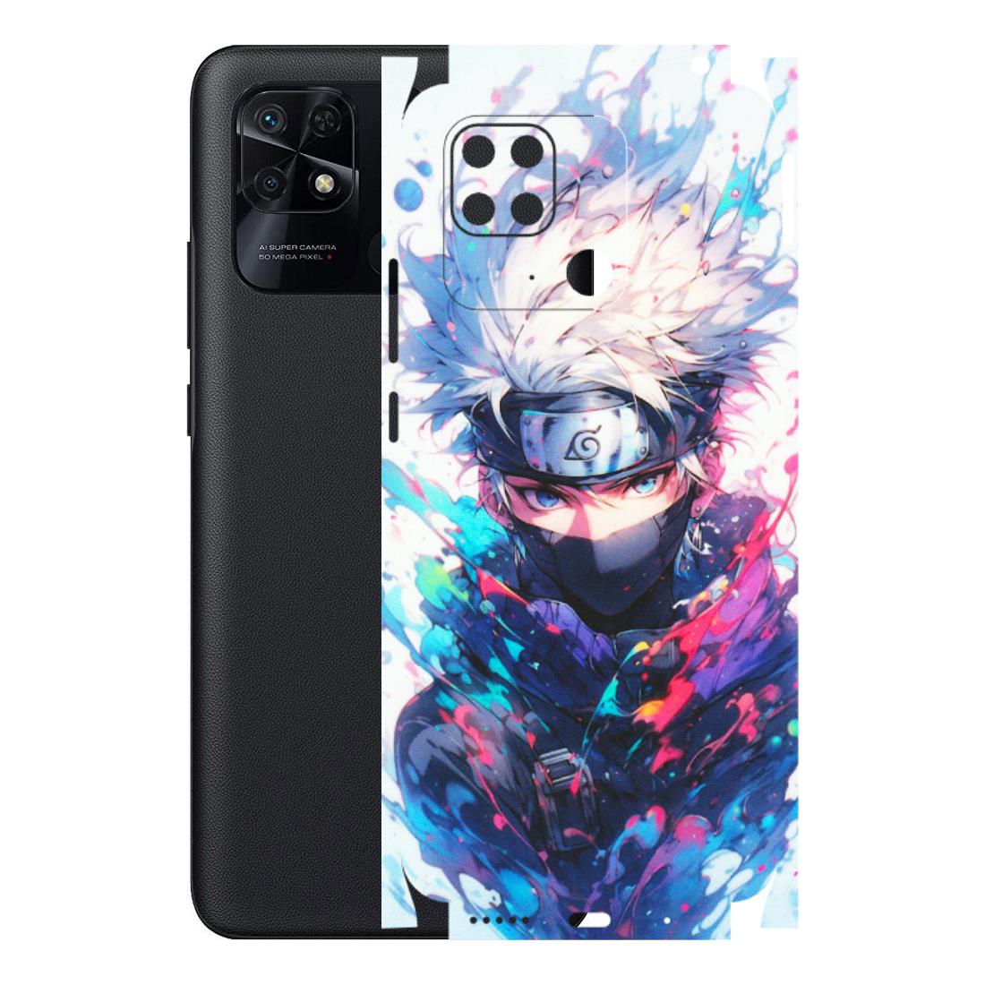 Xiaomi Redmi Phone Skins (All Models) - Naruto Face Mask - Matte Finish (M-03) Redmi 10 Power