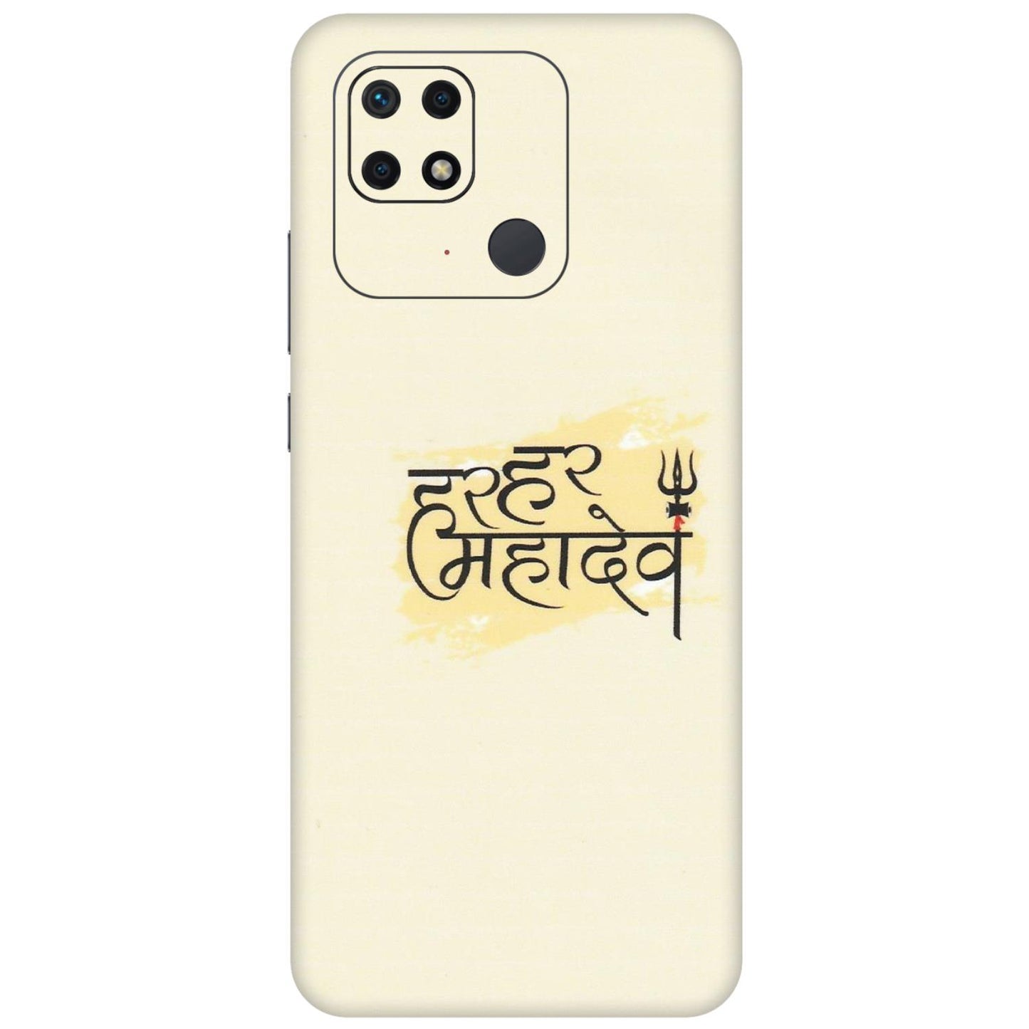Xiaomi Redmi Phone Skins (All Models) - Har Har Mahadev - Matte Finish (M-10) Redmi 10 Power