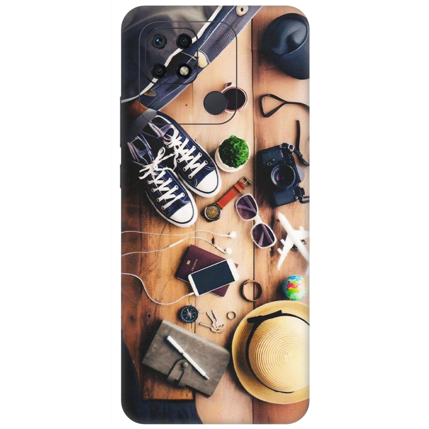 Xiaomi Redmi Phone Skins (All Models) - Travel Wanderlust - Matte Finish (M-133) Redmi 10 Power