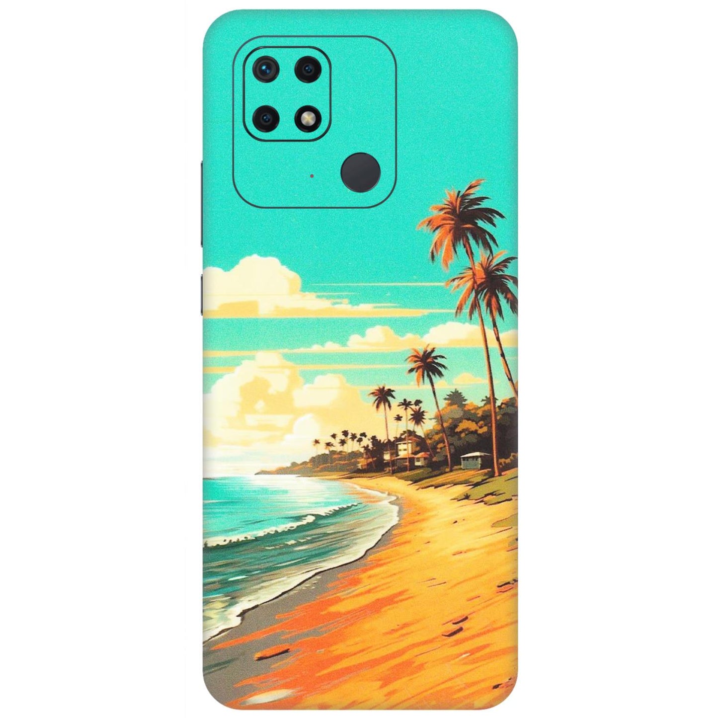 Xiaomi Redmi Phone Skins (All Models) - Miami Beach - Matte Finish (M-136) Redmi 10 Power