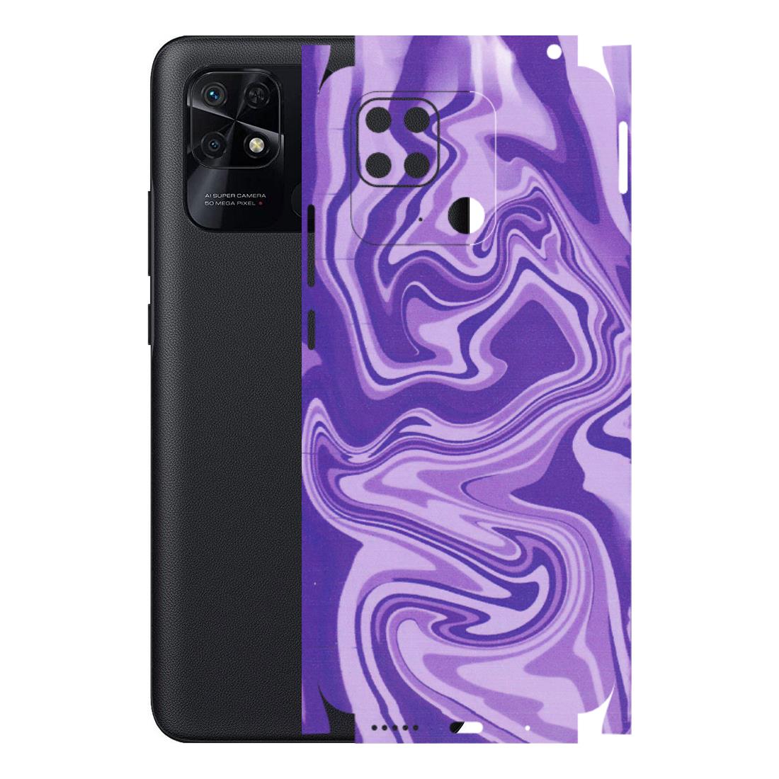 Xiaomi Redmi Phone Skins (All Models) - Hazy Purple Nights - Matte Finish (M-14) Redmi 10 Power