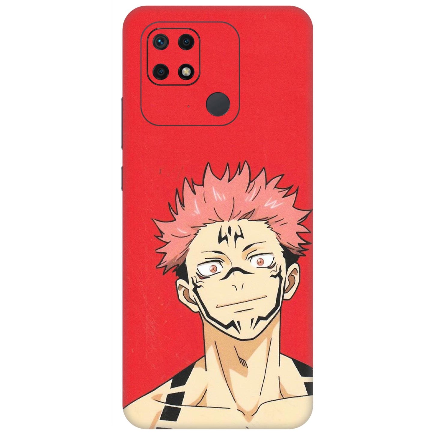 Xiaomi Redmi Phone Skins (All Models) - Ryomen Sukuna Fun Anime - Matte Finish (M-153) Redmi 10 Power