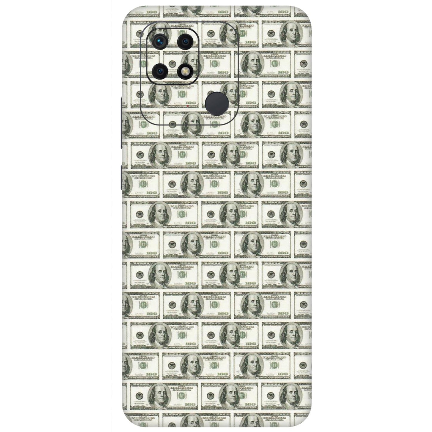 Xiaomi Redmi Phone Skins (All Models) - I Love Dollars - Matte Finish (M-40) Redmi 10 Power