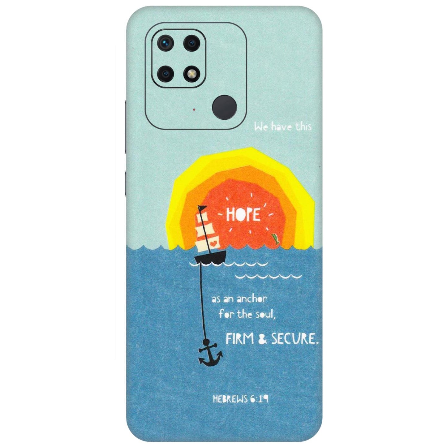 Xiaomi Redmi Phone Skins (All Models) - A Beautiful Sunset of Hope - Matte Finish (M-75) Redmi 10 Power