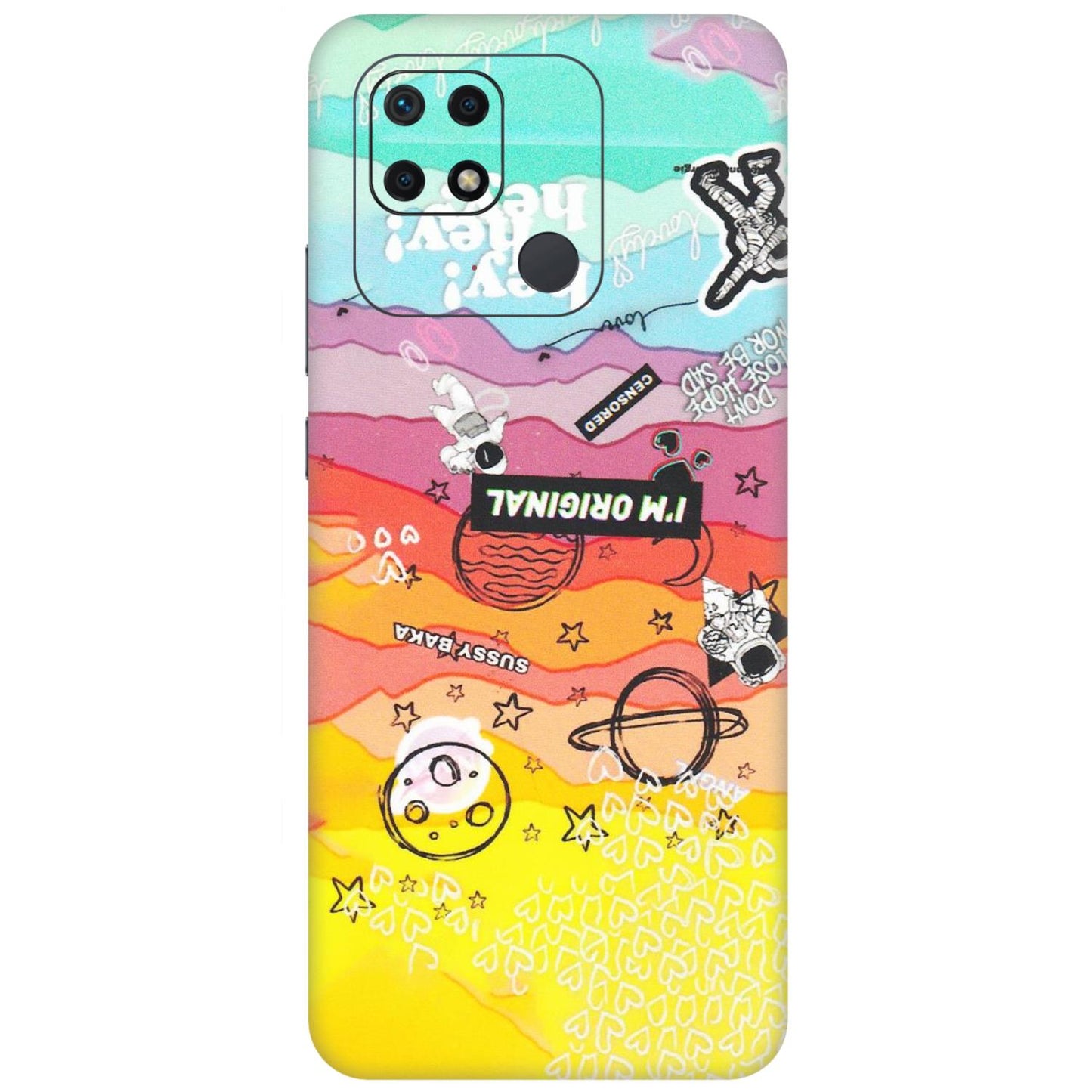 Xiaomi Redmi Phone Skins (All Models) - The Original Astronaut - Matte Finish (M-79) Redmi 10 Power