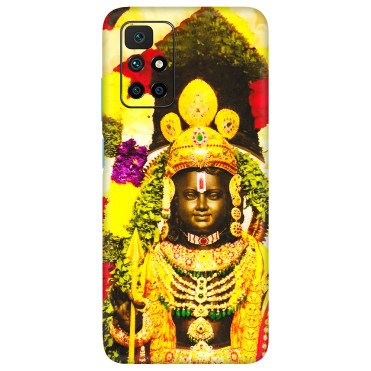Xiaomi Redmi Phone Skins (All Models) - Ram Lalla Ayodhya - 3D Embossed Finish (L-103) Redmi 10 Prime