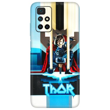 Xiaomi Redmi Phone Skins (All Models) - Thor - 3D Embossed Finish (L-137) Redmi 10 Prime