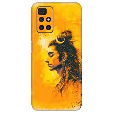 Xiaomi Redmi Phone Skins (All Models) - Shiv Shakti - 3D Embossed Finish (L-14) Redmi 10 Prime