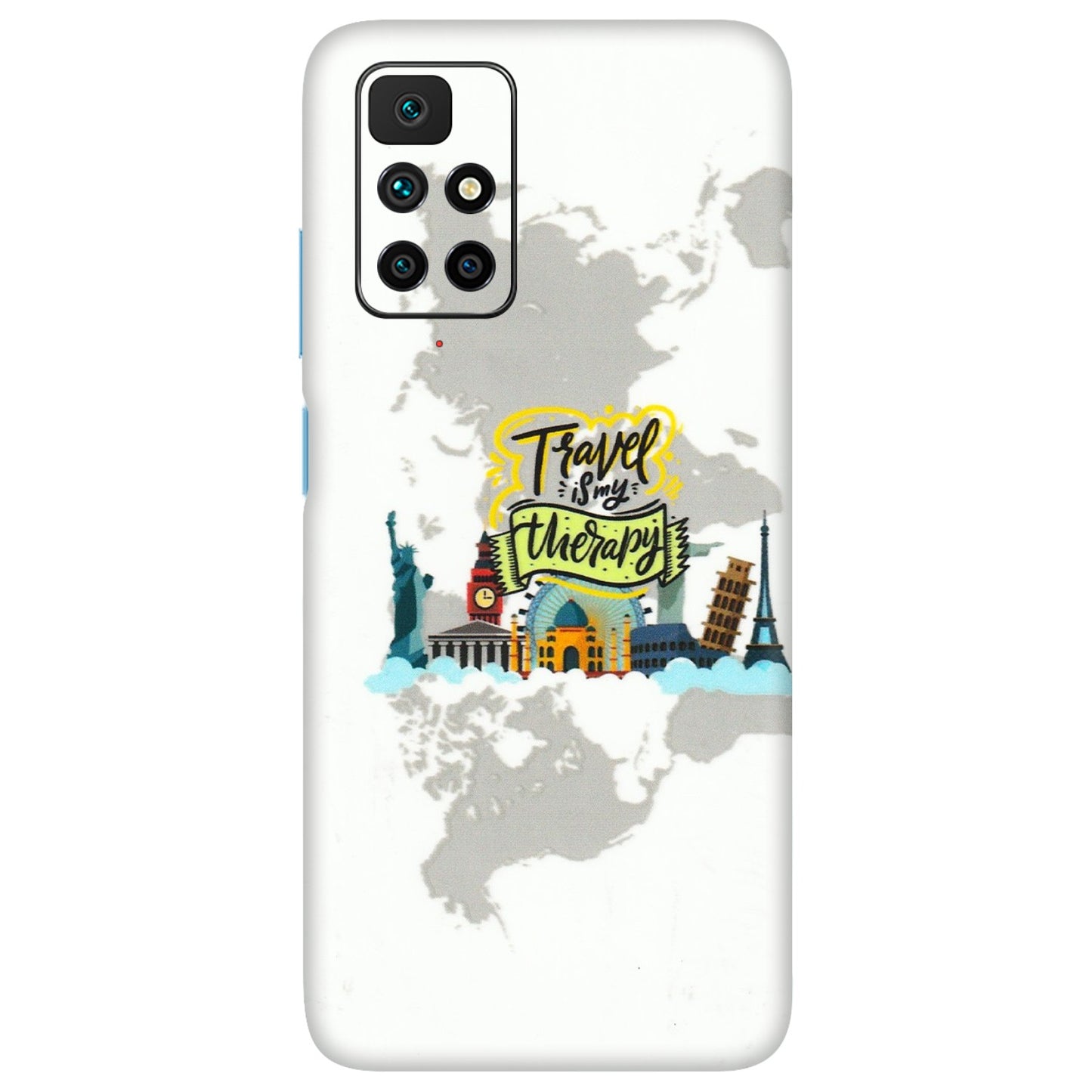 Xiaomi Redmi Phone Skins (All Models) - Travel Therapy - 3D Embossed Finish (L-199) Redmi 10 Prime