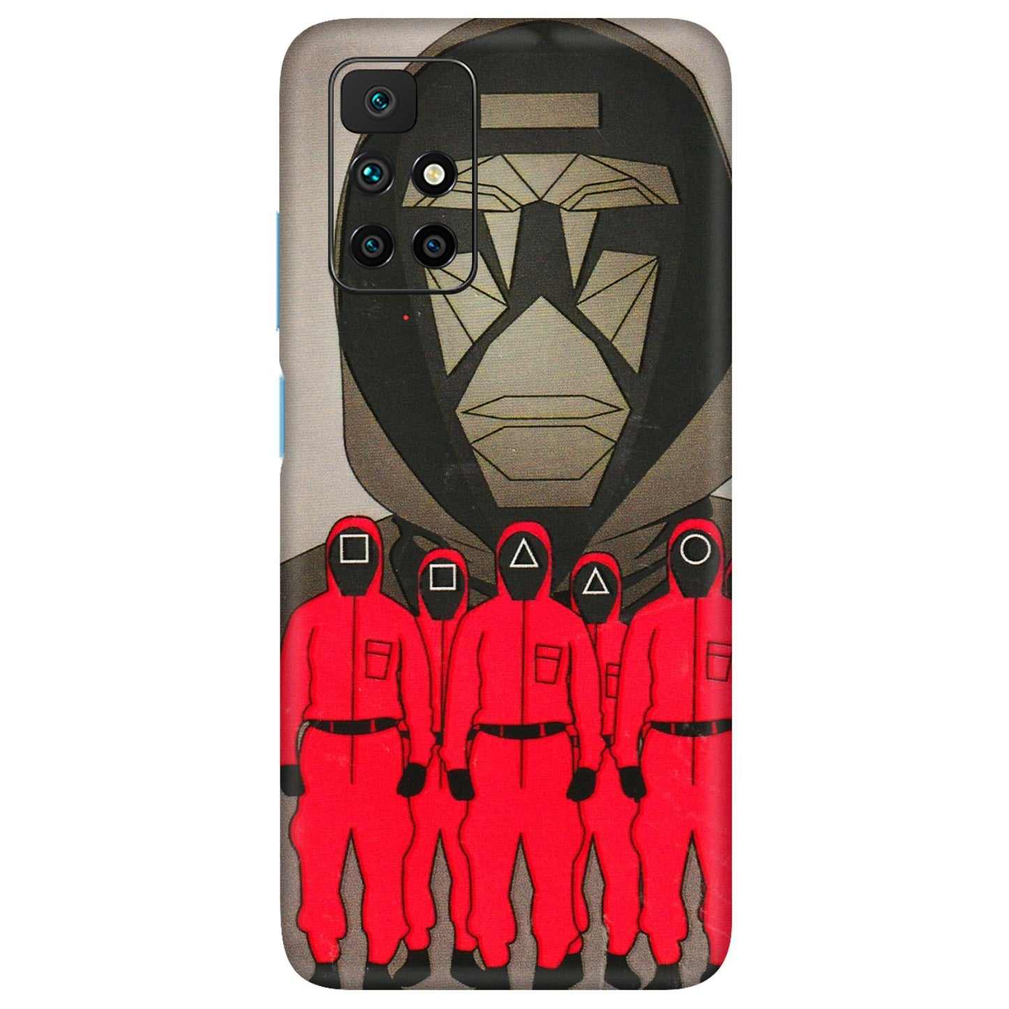 Xiaomi Redmi Phone Skins (All Models) - Squid Game Hero - 3D Embossed Finish (L-245) Redmi 10 Prime