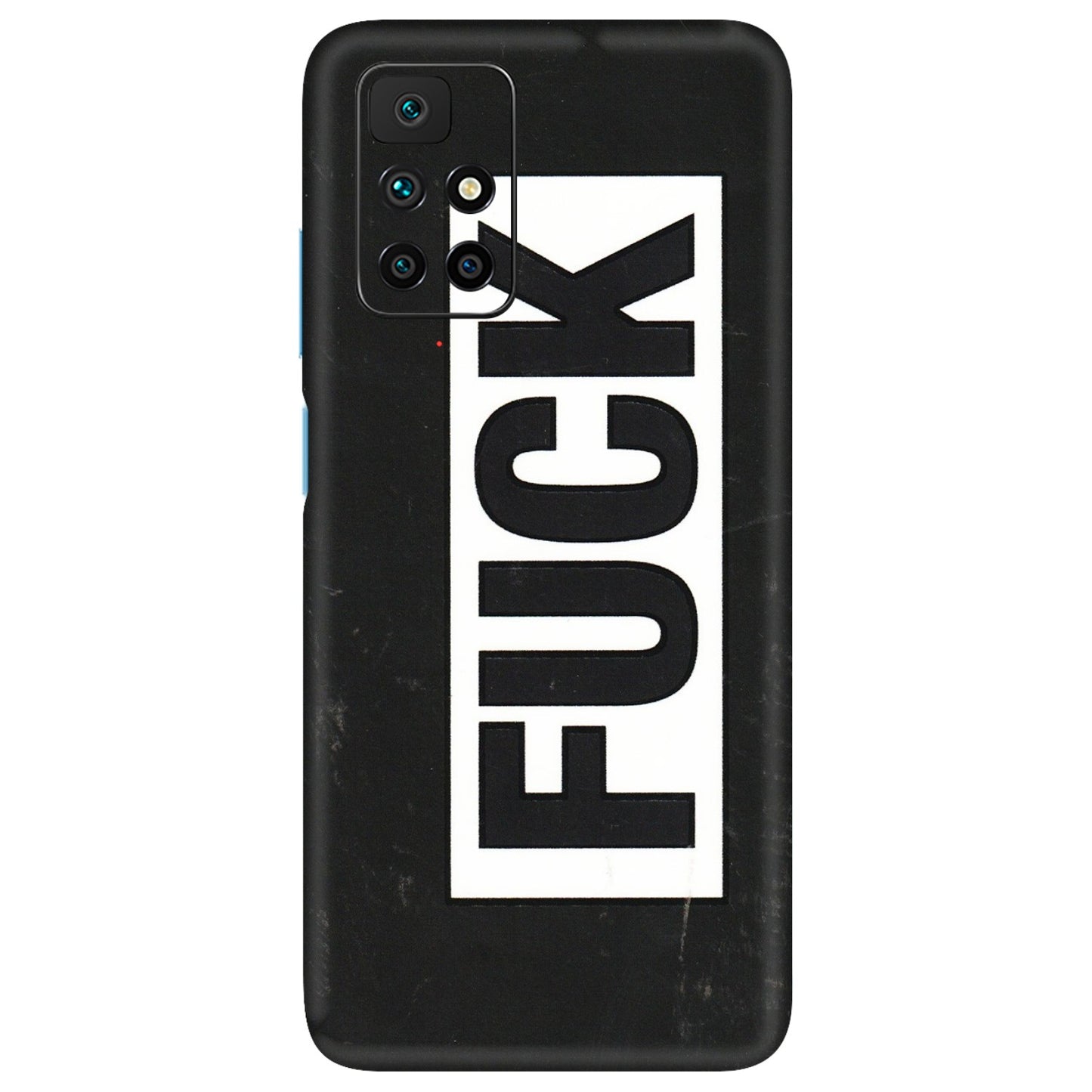 Xiaomi Redmi Phone Skins (All Models) - The F Word - 3D Embossed Finish (L-255) Redmi 10 Prime