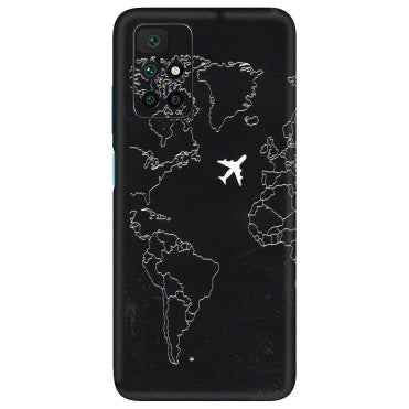 Xiaomi Redmi Phone Skins (All Models) - Never Ending Travel - 3D Embossed Finish (L-79) Redmi 10 Prime