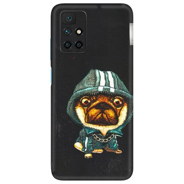 Xiaomi Redmi Phone Skins (All Models) - Puppy N Hoodie - 3D Embossed Finish (L-90) Redmi 10 Prime
